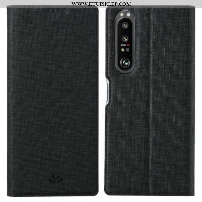 Etui Na Telefon do Sony Xperia 1 III Etui Folio Teksturowany Vili Dmx